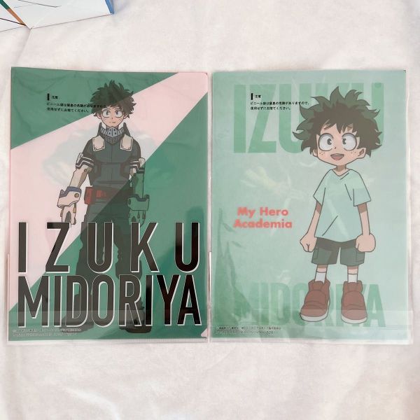 My Hero Academia Fólderes Plastificados Bandai [Set de 2]