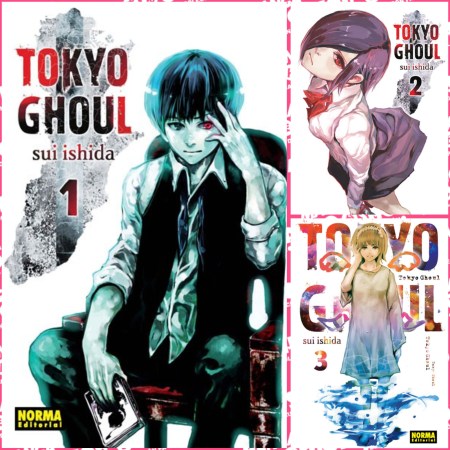 Tokyo Ghoul Set #1 al #3 [3 tomos]