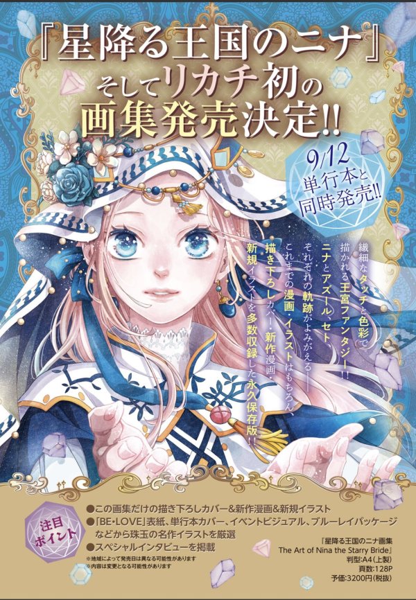 Hoshifuru Oukoku no Nina Artbook [Libro de arte]