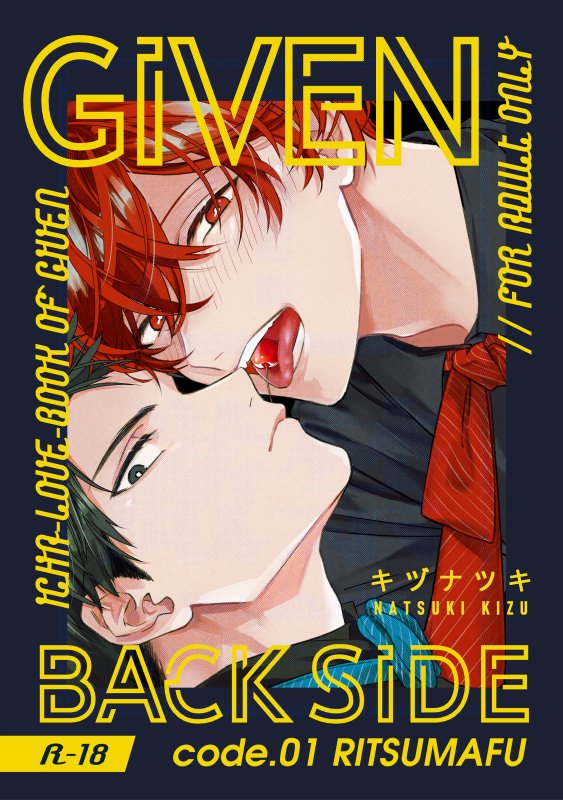 Given Back Side by Natsuki Kizu [Fanbook R-18]